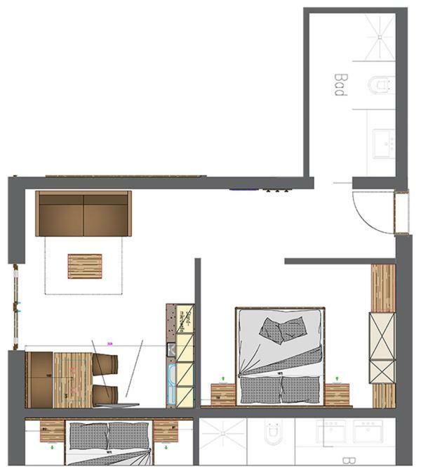 Residence Vellauerhof Lagundo Eksteriør billede